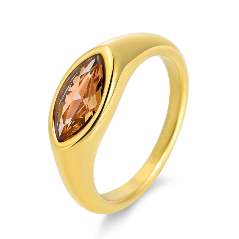 Iris Gold Ring
