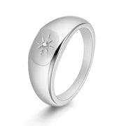 North Star Silver Ring