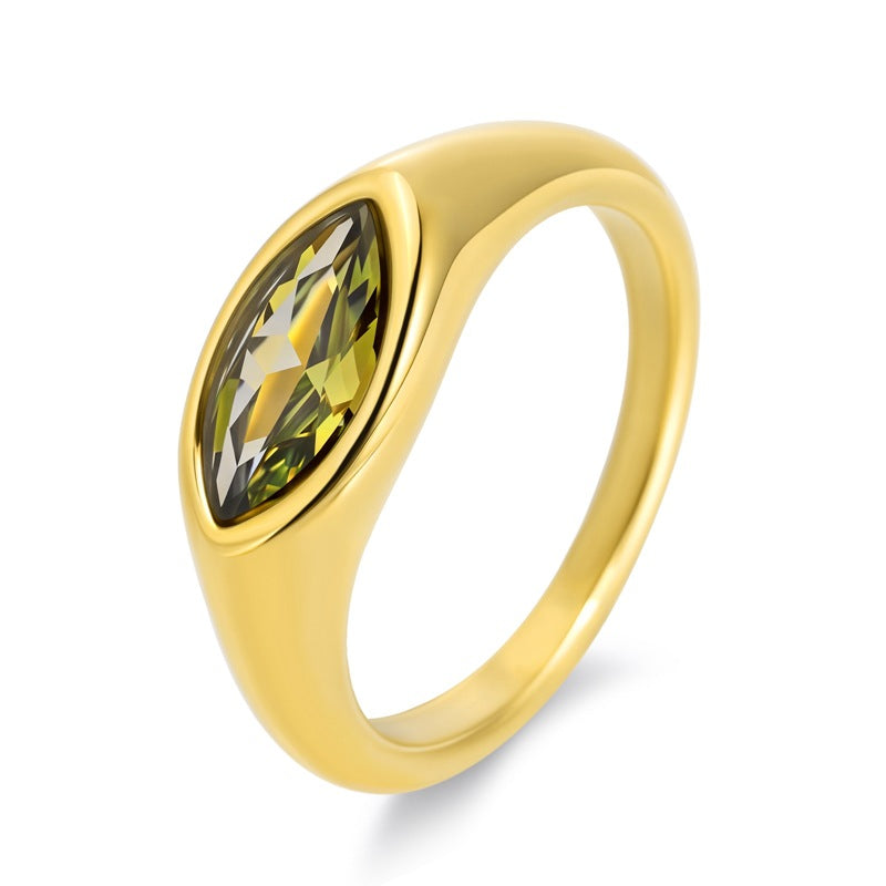 Iris Gold Ring