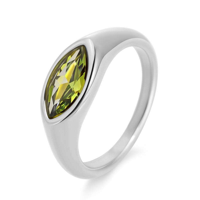Iris Silver Ring
