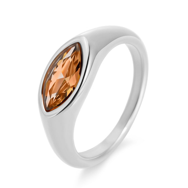 Iris Silver Ring