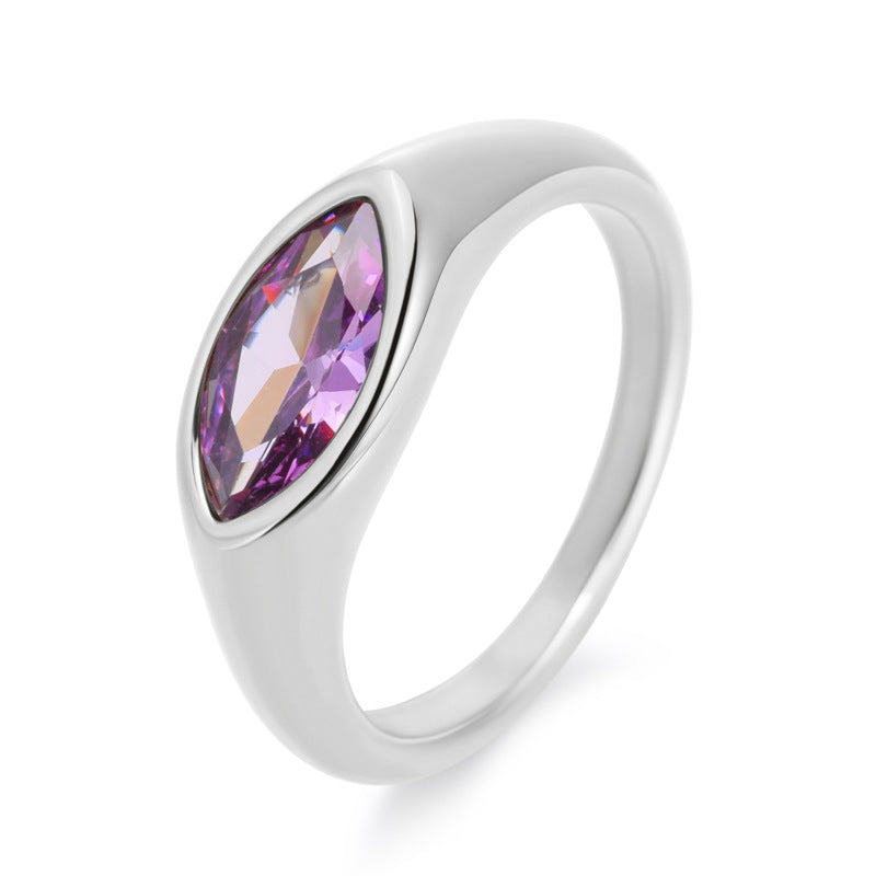Iris Silver Ring