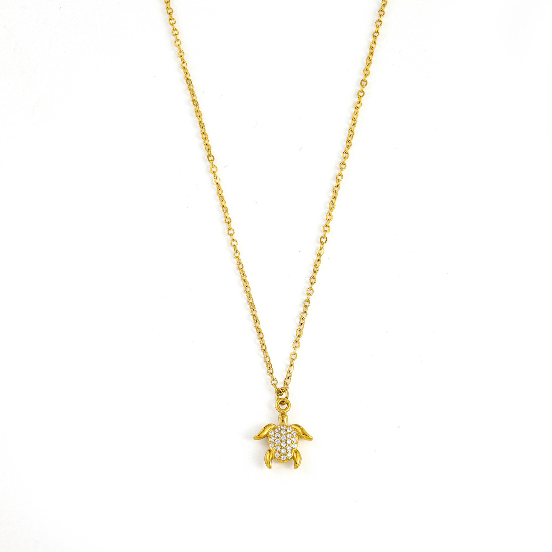 Slow & Steady Gold Necklace