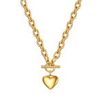 Bea Chunky Heart Necklace