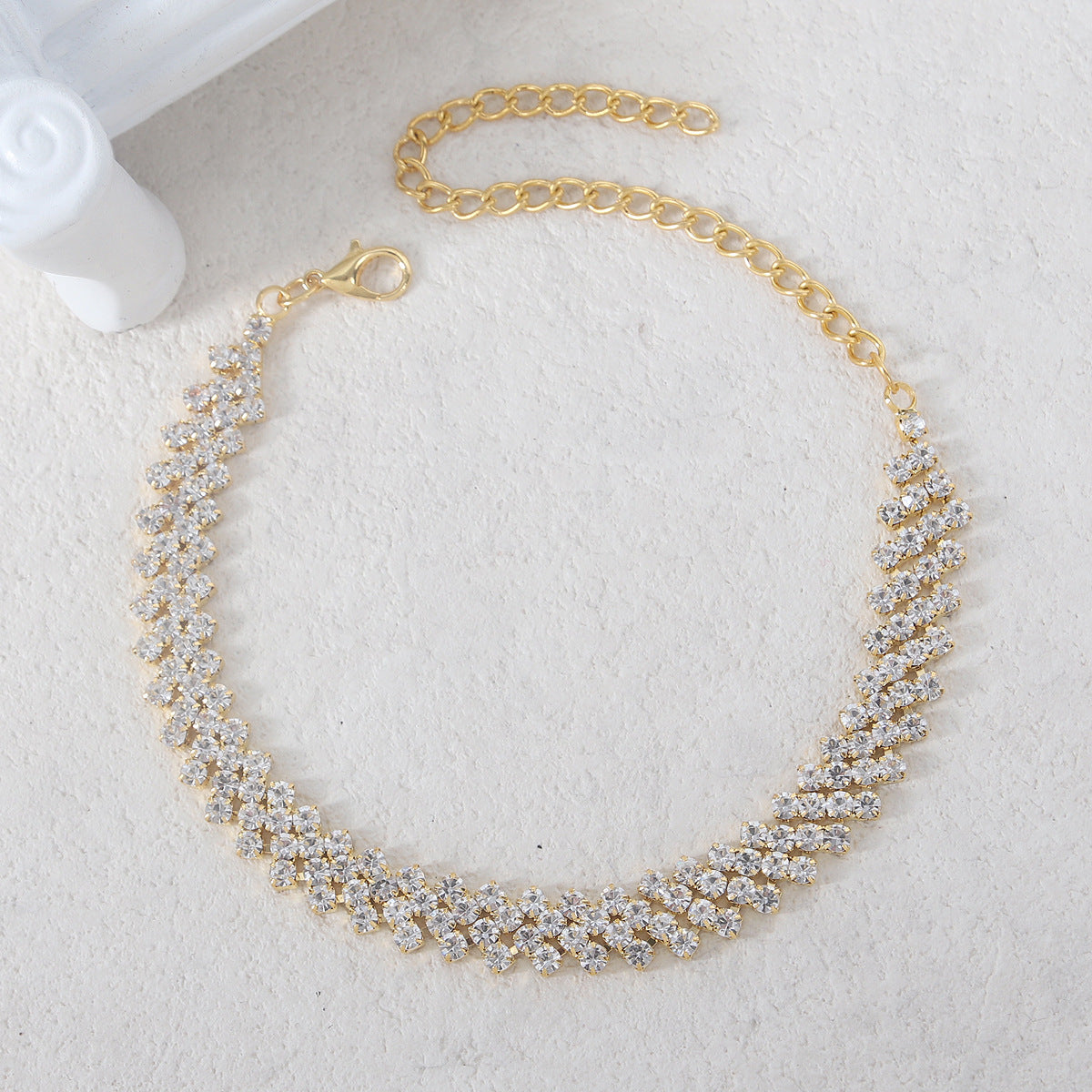Gold Riviera Anklet
