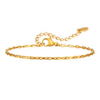 Modern Paperclip Bracelet