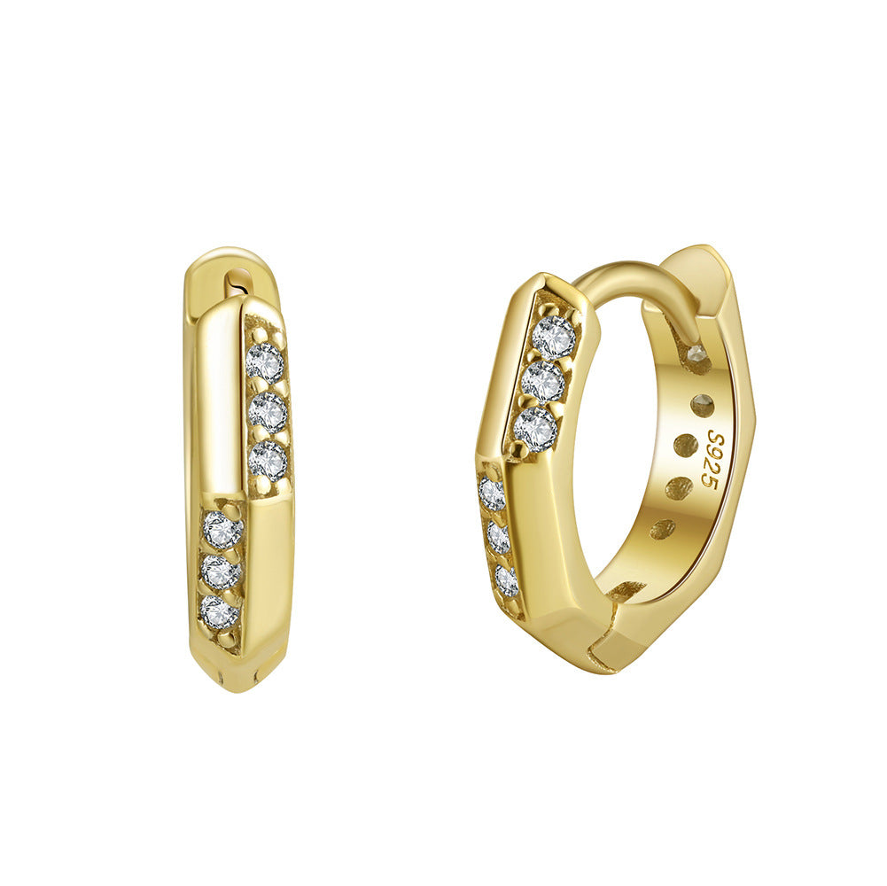 Demi Gold Hoops