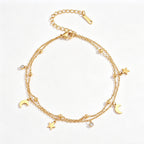 Lumina Star Anklet