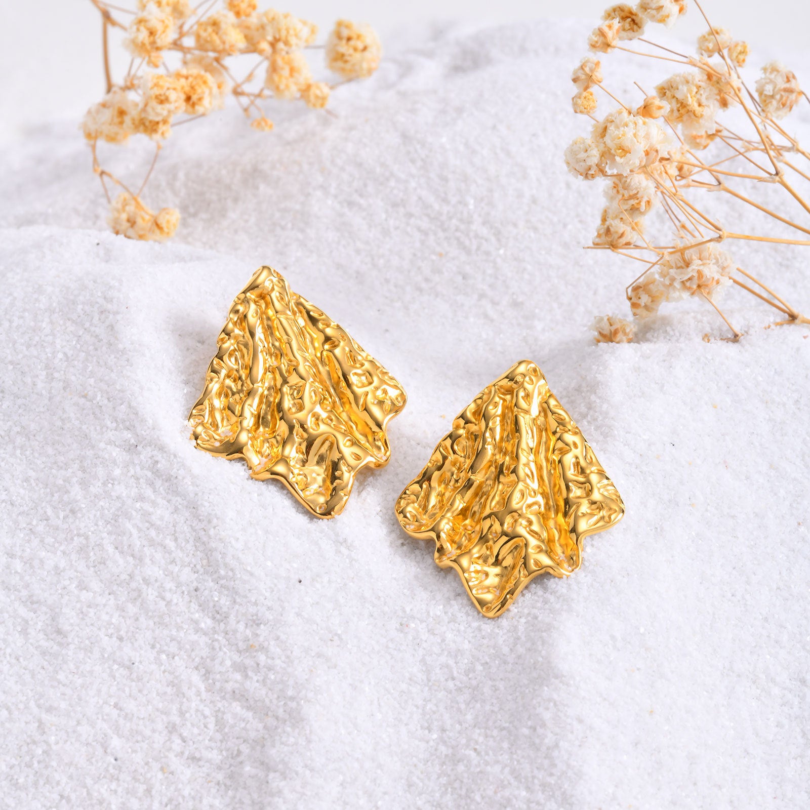 Artisan Ripple Studs