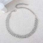 Silver Riviera Anklet
