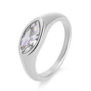 Iris Silver Ring