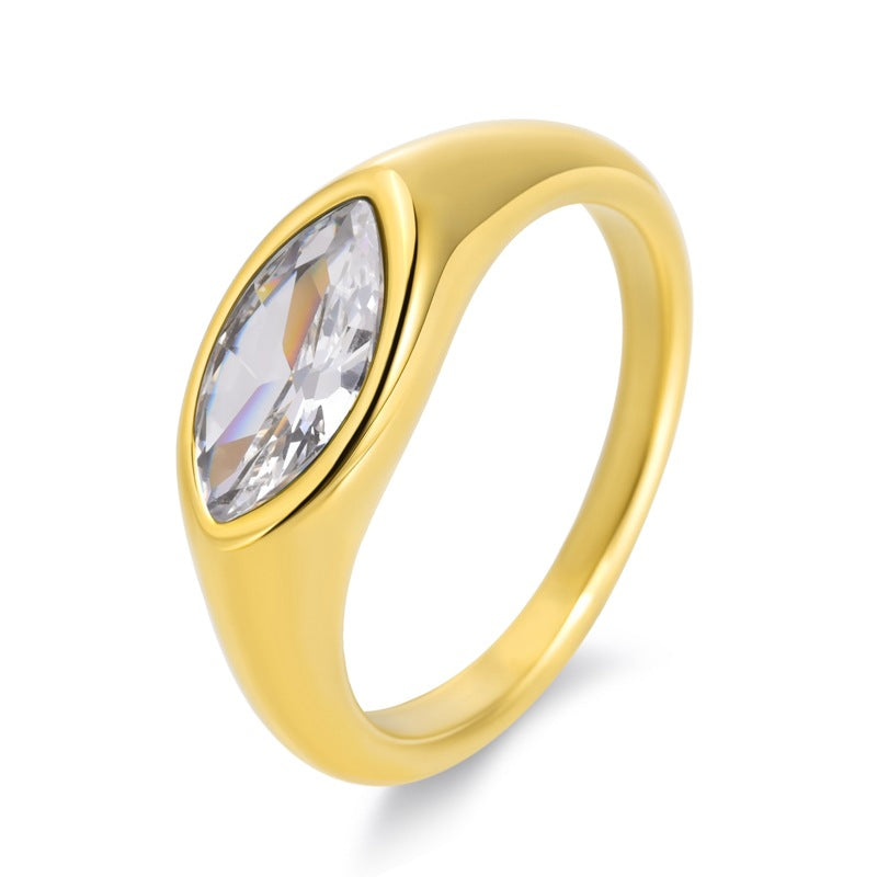 Iris Gold Ring