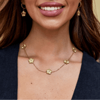 Adèle Gold Necklace - Necklace - Lelice Jewelry