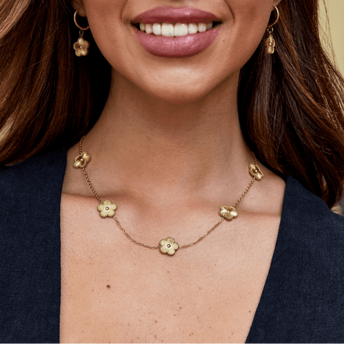 Adèle Gold Necklace - Necklace - Lelice Jewelry