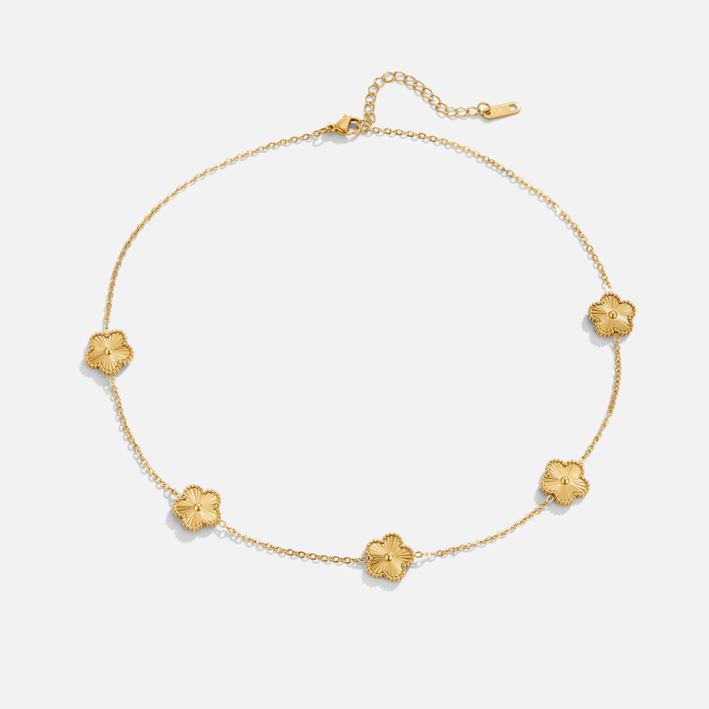 Adèle Gold Necklace - Necklace - Lelice Jewelry