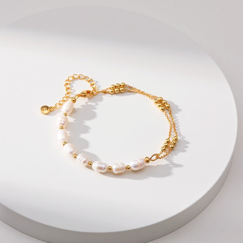 Adele Pearl Bracelet - Lelice Jewelry