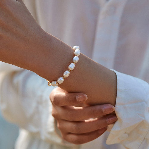 Adele Pearl Bracelet - Lelice Jewelry