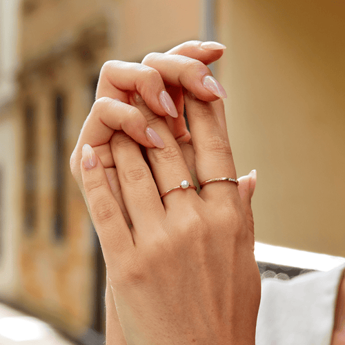 Adèle Pearl Ring - Ring - Lelice Jewelry