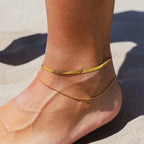 Adeline Classic Anklet - Lelice Jewelry