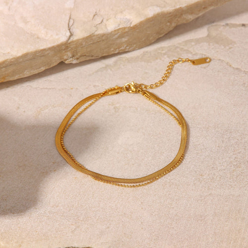 Adeline Classic Anklet - Lelice Jewelry
