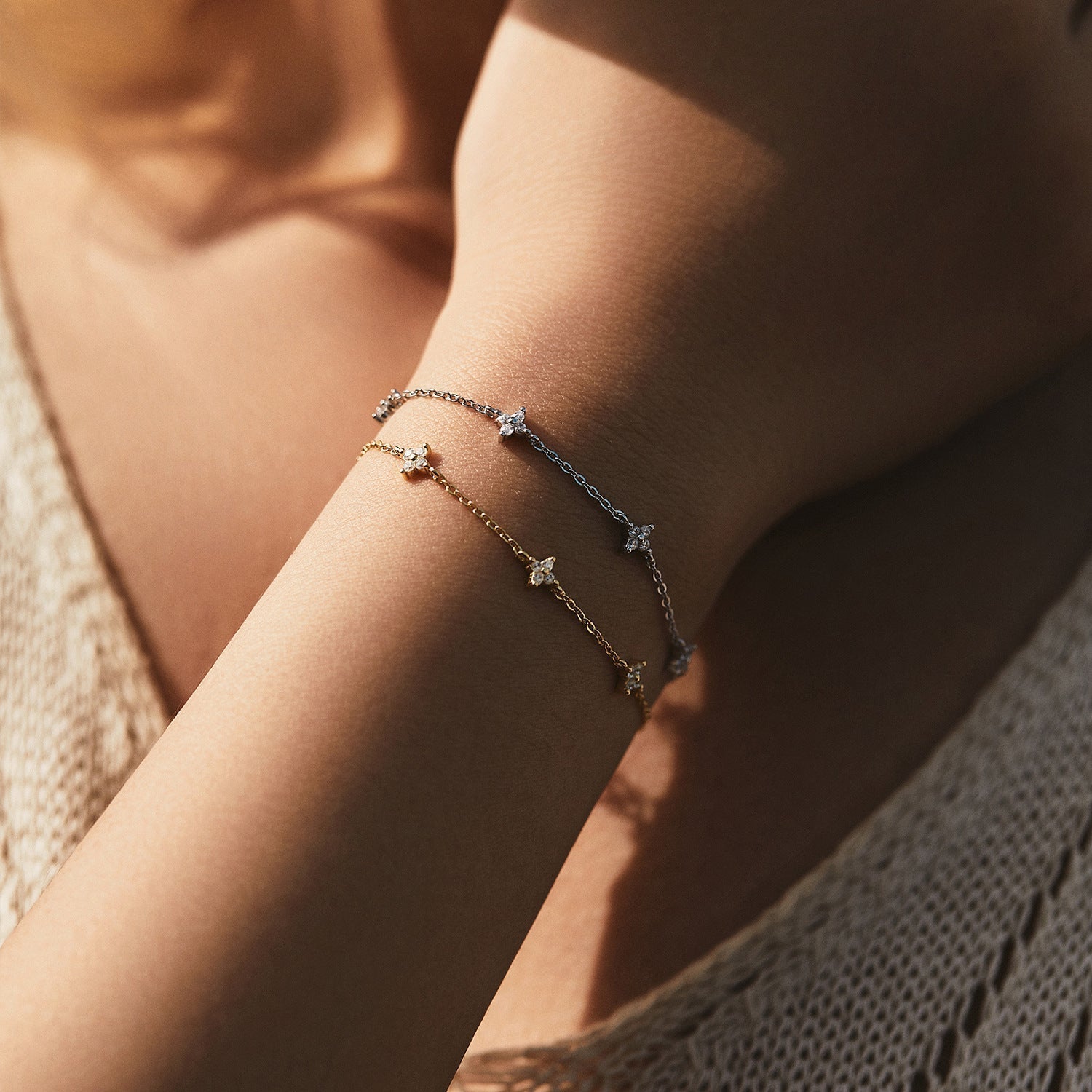 Agathe Silver Bracelet - Lelice Jewelry