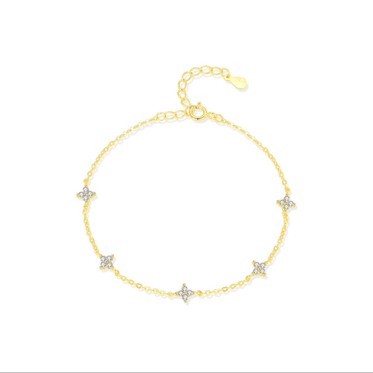 Agathe Silver Bracelet - Lelice Jewelry