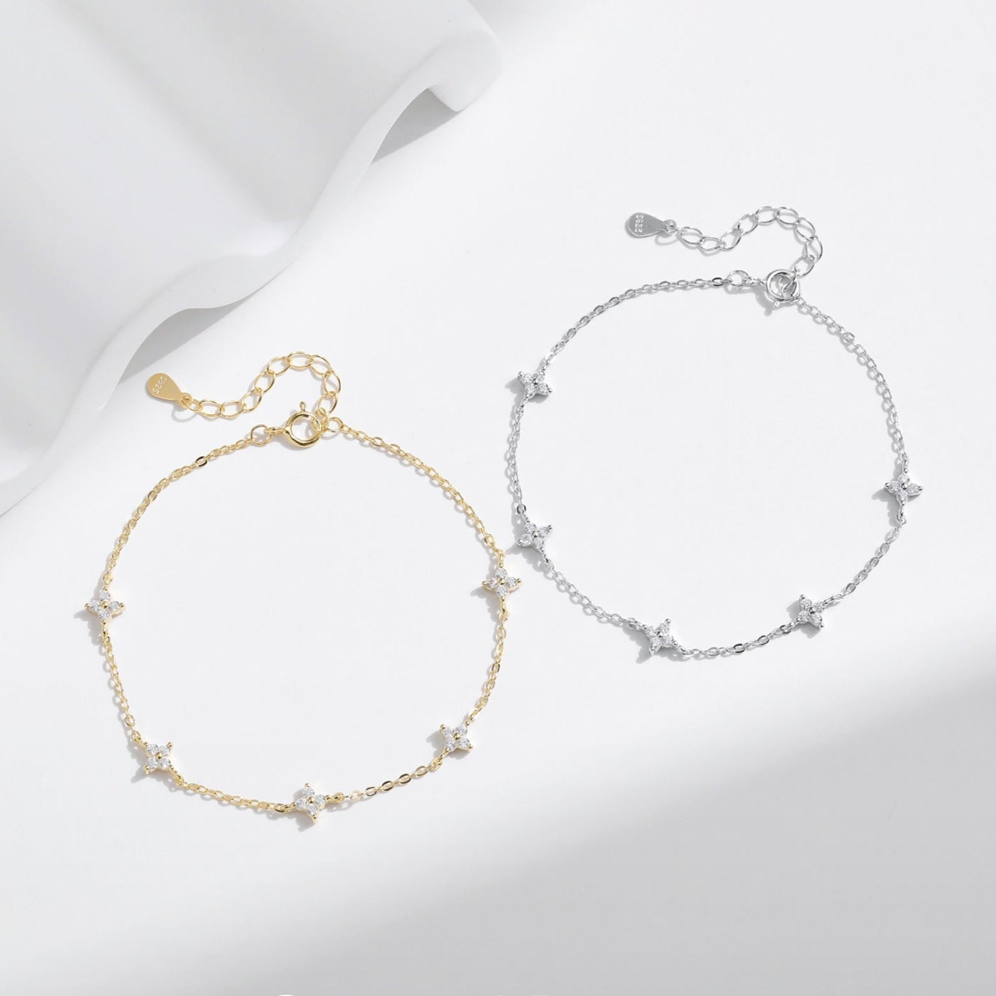 Agathe Silver Bracelet - Lelice Jewelry