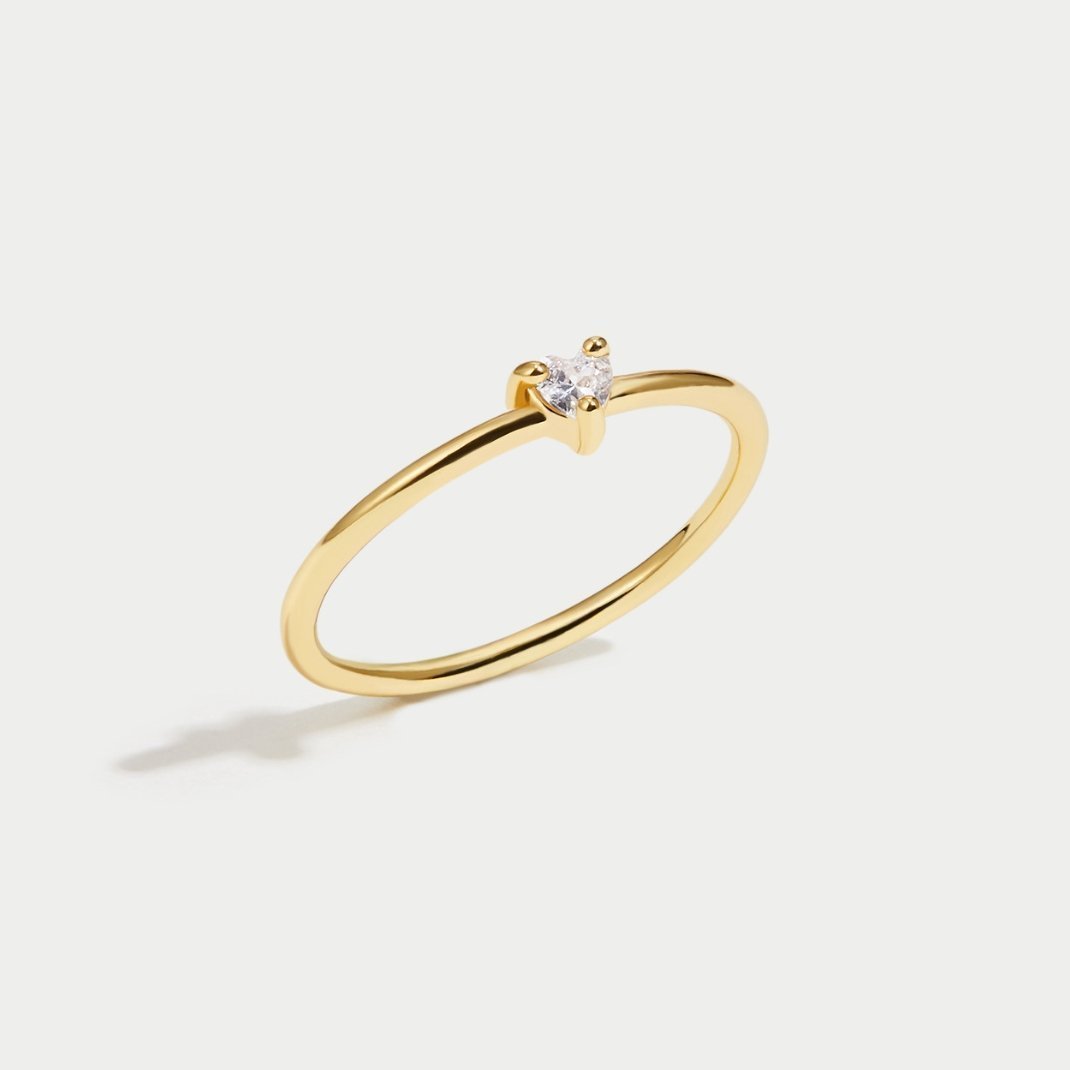 Aimée Heart Ring - Ring - Lelice Jewelry