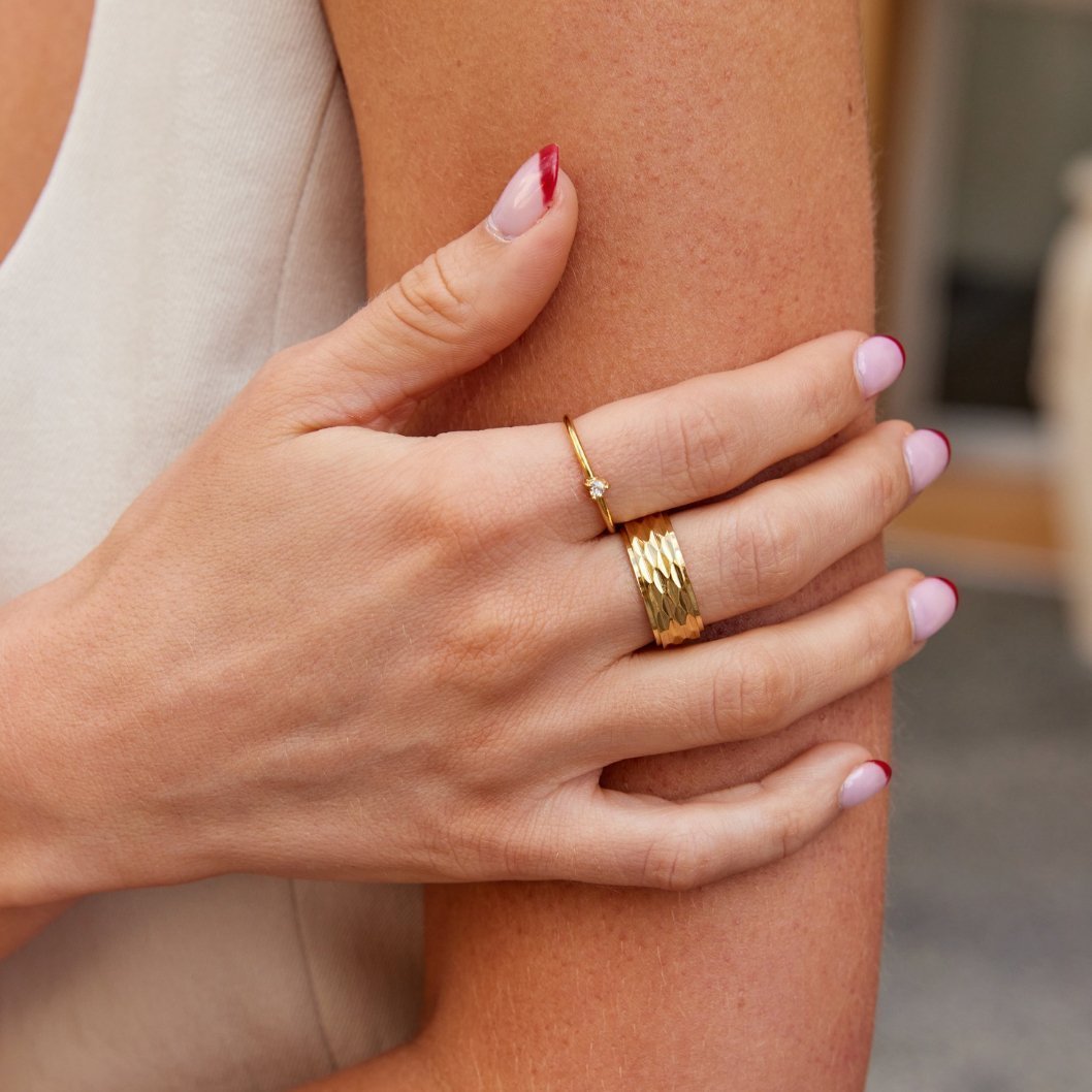 Aimée Heart Ring - Ring - Lelice Jewelry