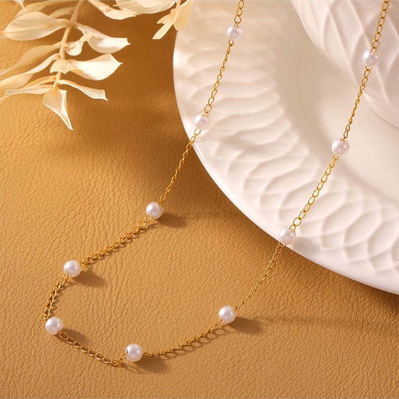 Amalfi Pearl Necklace - Necklace - Lelice Jewelry