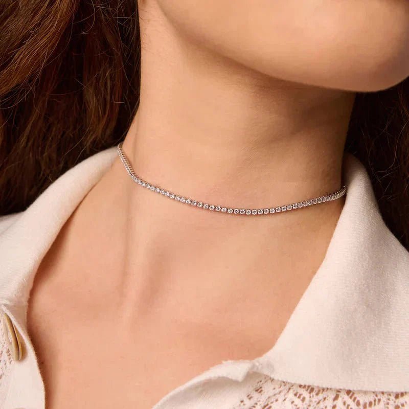 Amira Crystal Choker - Lelice Jewelry
