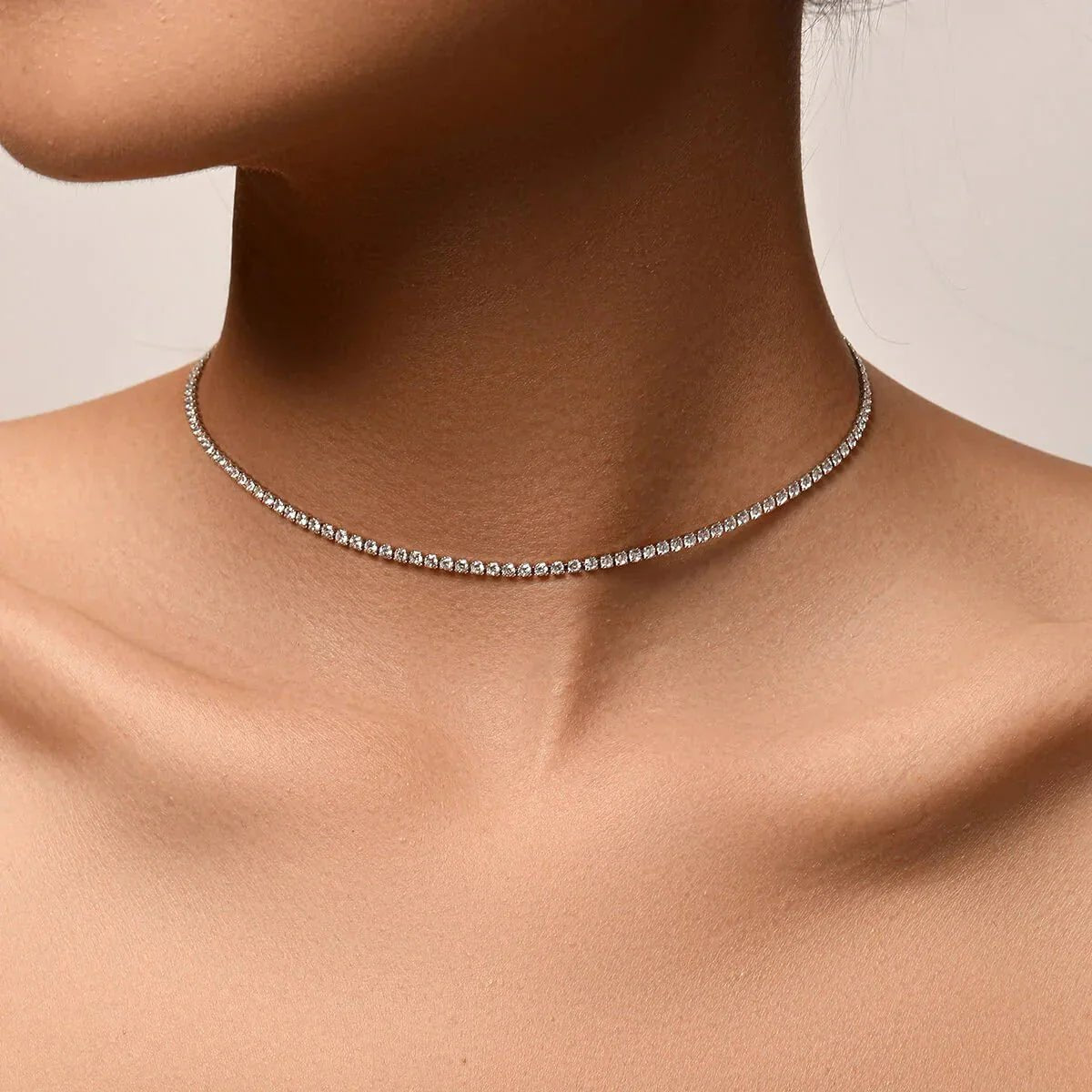 Amira Crystal Choker - Lelice Jewelry
