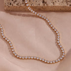 Amira Crystal Choker - Lelice Jewelry