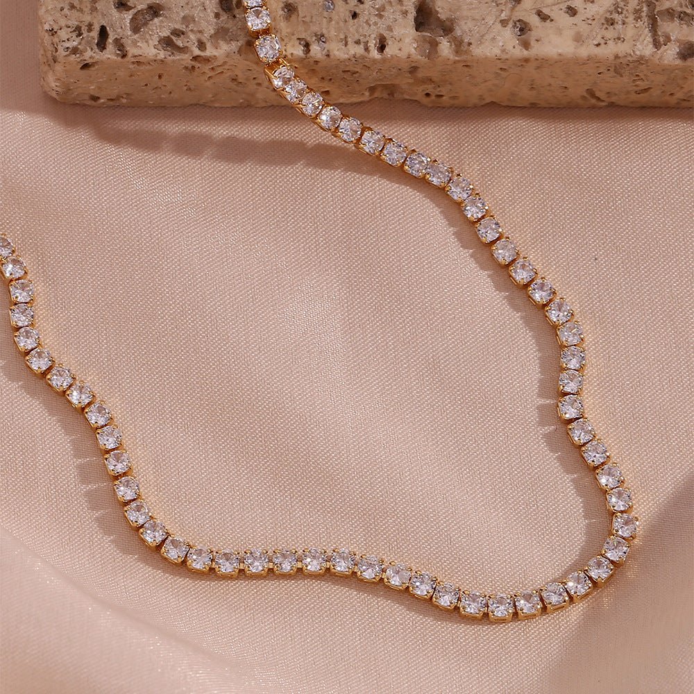 Amira Crystal Choker - Lelice Jewelry