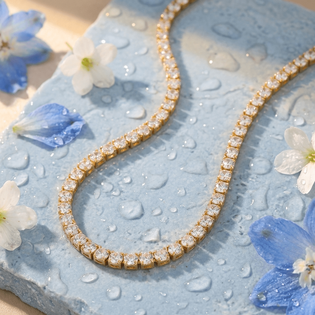 Amira Crystal Choker - Lelice Jewelry
