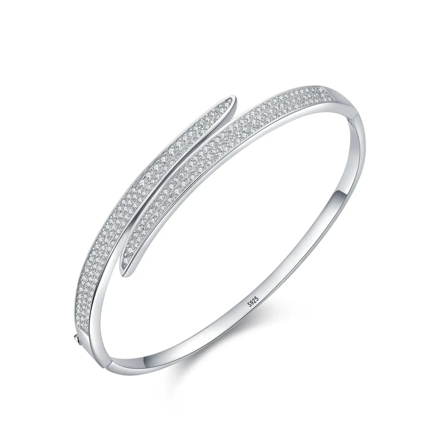 Astrid Silver Bangle - Bracelet - Lelice Jewelry