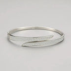 Astrid Silver Bangle - Bracelet - Lelice Jewelry