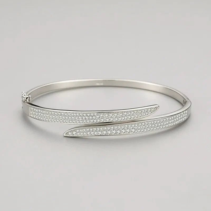 Astrid Silver Bangle - Bracelet - Lelice Jewelry