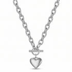 Lelice Bea Chunky Silver Necklace on a white background