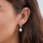 Brigitte Pearl Earrings - Earrings - Lelice Jewelry