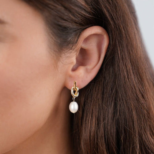 Brigitte Pearl Earrings - Earrings - Lelice Jewelry