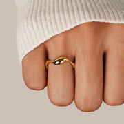 Brooke Wave Ring - Ring - Lelice Jewelry