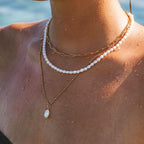 Capri Pearl Pendant - necklace - Lelice Jewelry