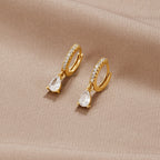Céleste Sparkle Hoops - Earrings - Lelice Jewelry