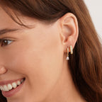 Céleste Sparkle Hoops - Earrings - Lelice Jewelry
