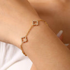 Chloé Clover Bracelet - Lelice Jewelry