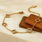 Chloé Clover Bracelet - Lelice Jewelry