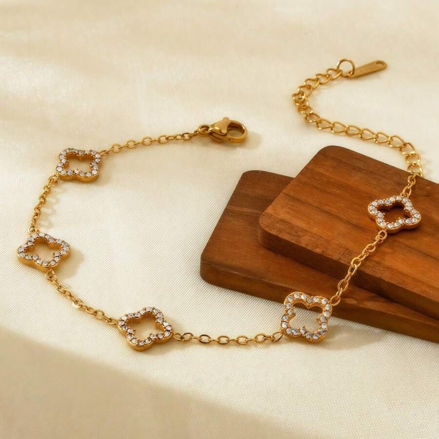 Chloé Clover Bracelet - Lelice Jewelry