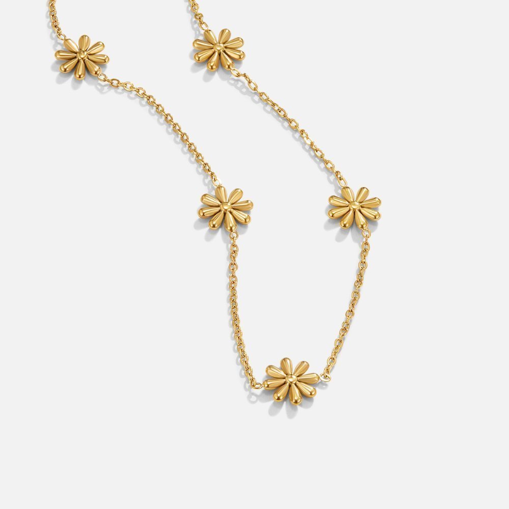 Clara Flower Necklace - Necklace - Lelice Jewelry