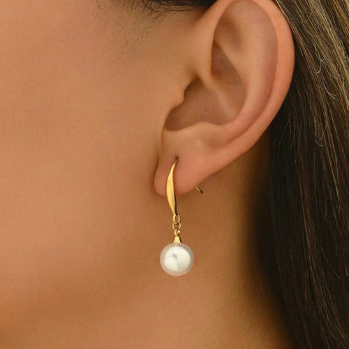 Clémence Pearl Earrings - Lelice Jewelry